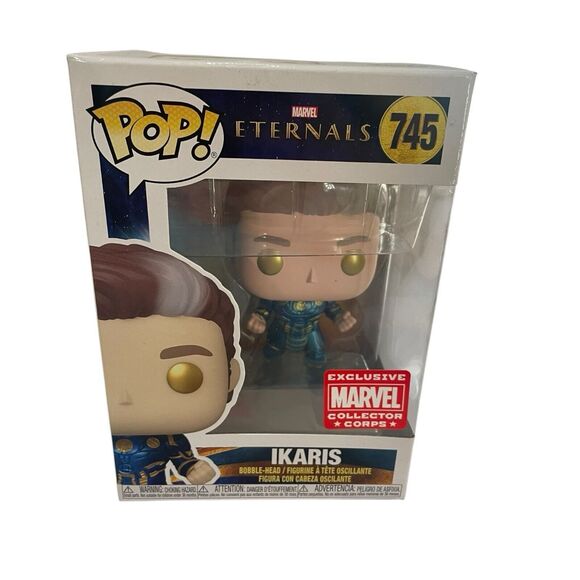 ⭐️ 5/$25 Funko Pop! Exclusive Marvel Collector Corps Eternals Ikaris #745 - Picture 1 of 6